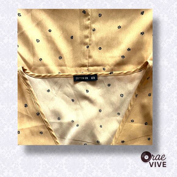 Cotton On Taffy Women’s Dress Medium • Button Detail Skater Style - Picture 5 of 5